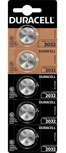 DURACELL PİL DÜĞME 3V 5 Lİ 2032 5003740 - 