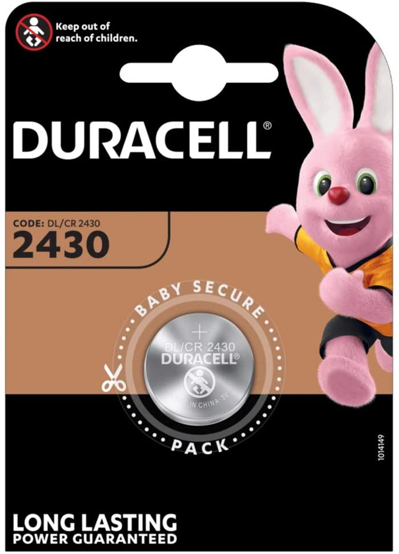 DURACELL PİL DÜĞME 3V TEKLİ 2430- 