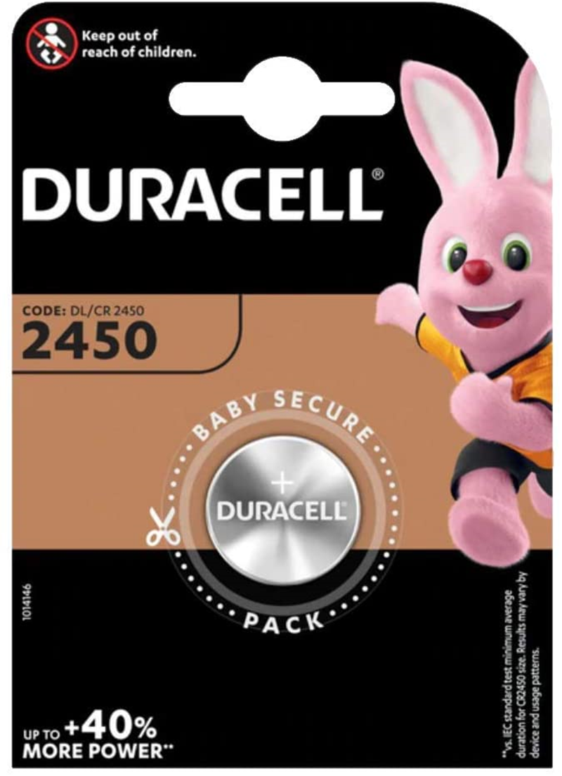 DURACELL PİL DÜĞME 3V TEKLİ 2450 - 