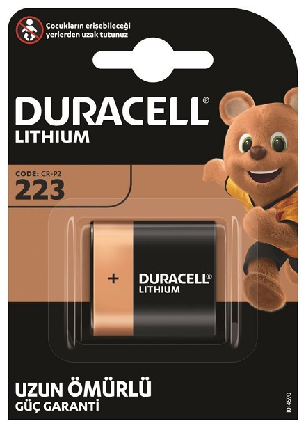 DURACELL PİL ÖZEL 6V TEKLİ 223- 