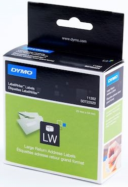 DYMO ETİKET LW ADRES 25x54MM 500 ADET 0722520-11352- 