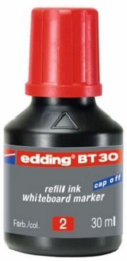 EDDING BEYAZ TAHTA MÜREKKEBİ 30 ML E-BT30 KIRMIZI - 