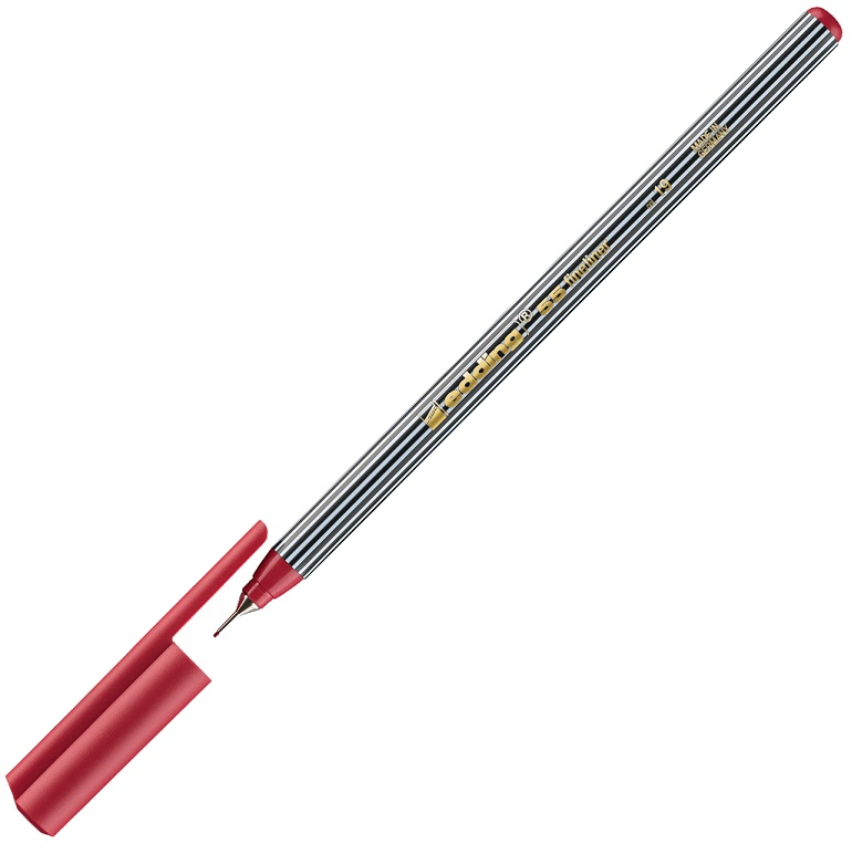 EDDING FINE PEN E-55 KARİNA KIRMIZI- 