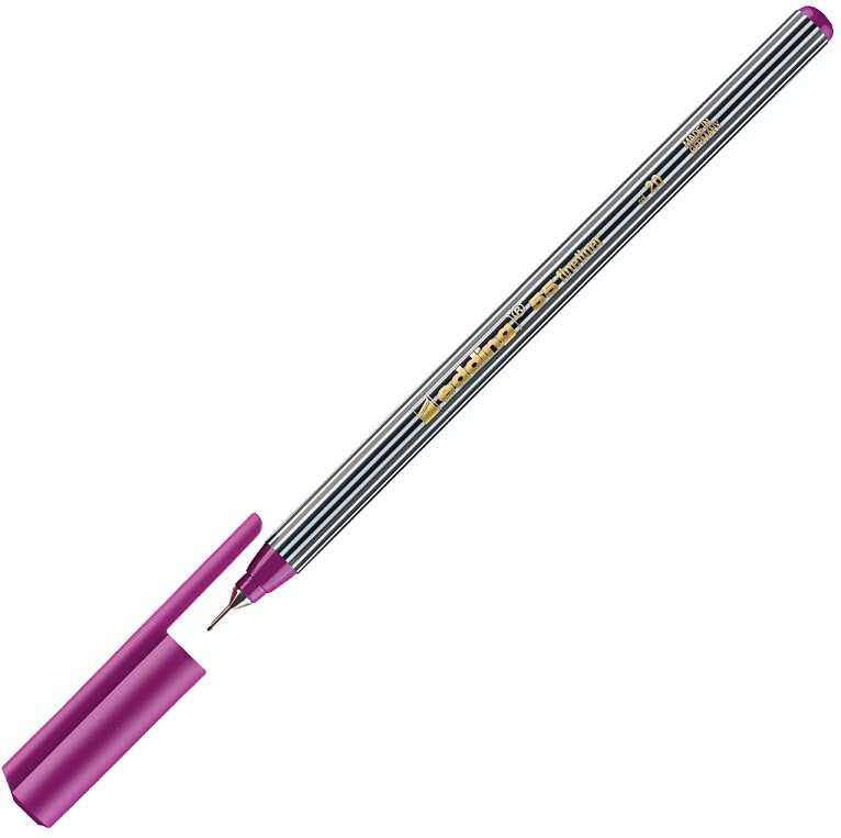 EDDING FINE PEN E-55 KOYU PEMBE- 