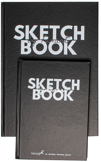 FANART SKETCH BOOK ACADEMY A5 SİYAH 80GR 96YP 8692.A5- 