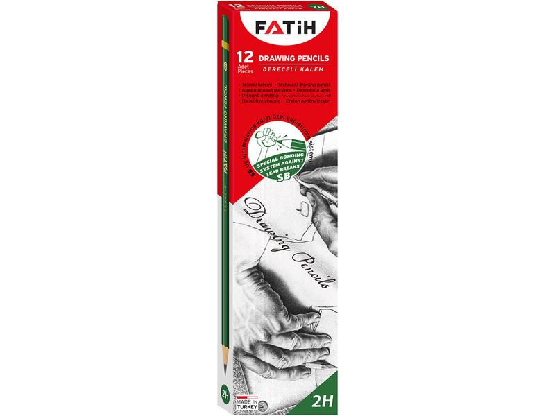 FATİH KURŞUN KALEM DERECELİ 2H 15010- 