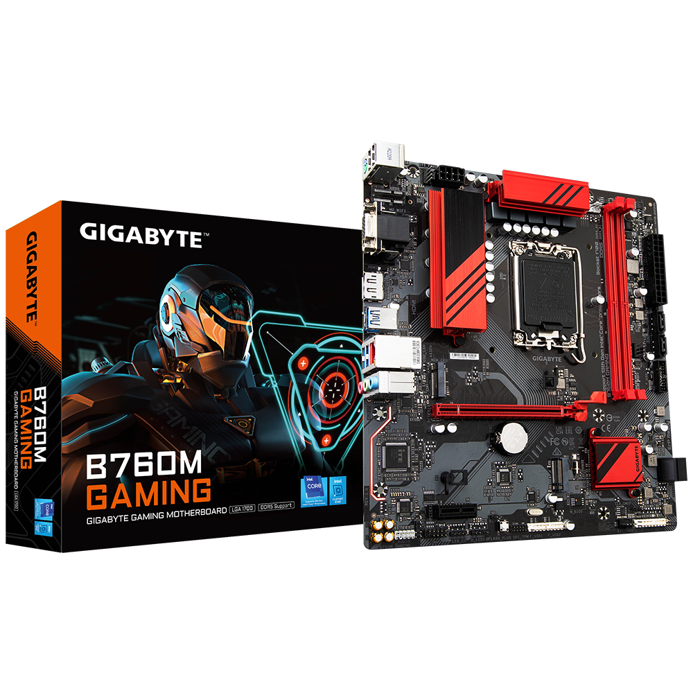 GIGABYTE B760M GAMING X AX DDR5 7600MHZ(OC) HDMI