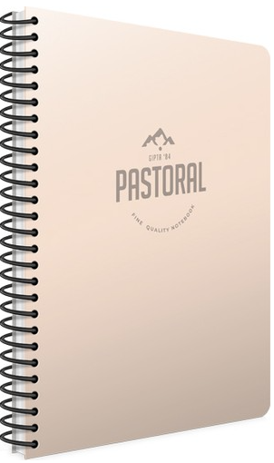 GIPTA DEFTER PASTORAL A4 SPİRALLİ PP KAPAK 40 YP. ÇİZGİLİ 6080- 