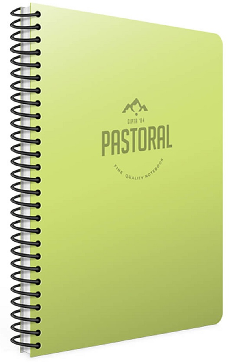 GIPTA DEFTER PASTORAL A4 SPİRALLİ PP KAPAK 72 YP. DÜZ 3243- 