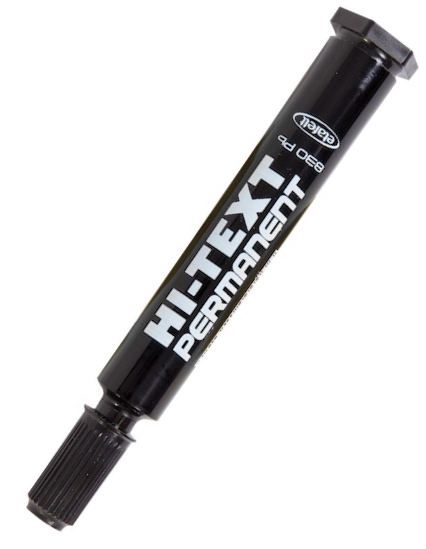 HI-TEXT PERMANENT MARKER YUVARLAK UÇ 830PBS SİYAH- 