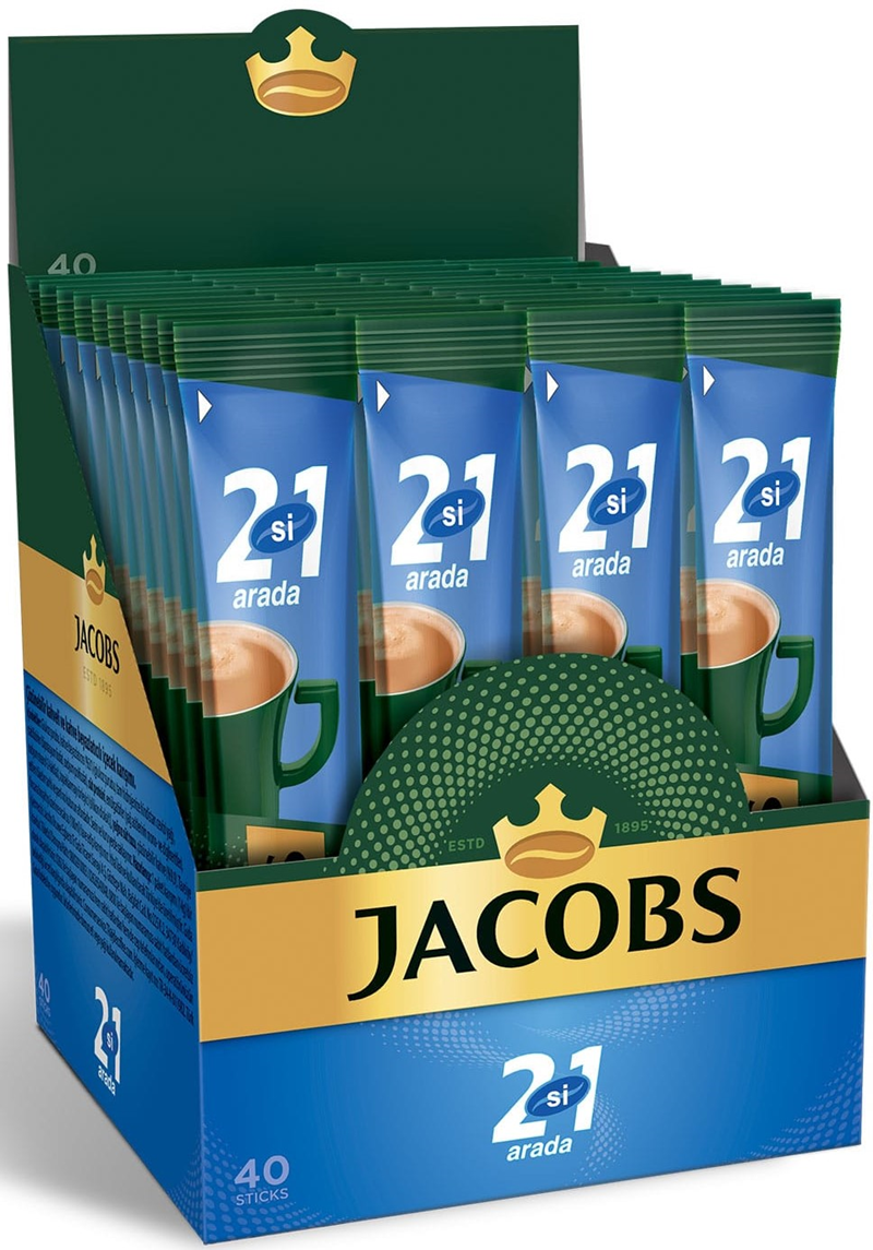 JACOBS KAHVE 2 Sİ 1 ARADA INS 10,5g X 40 ADET 4071126-4091493- 