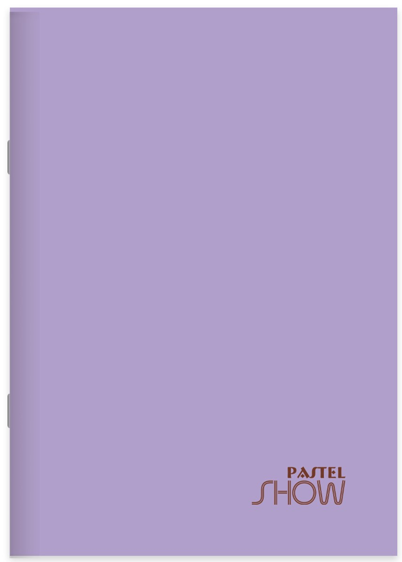 KESKİN DEFTER PASTEL SHOW A4 PP KAPAK DİKİŞLİ 60 YP. KARELİ 324612-99- 