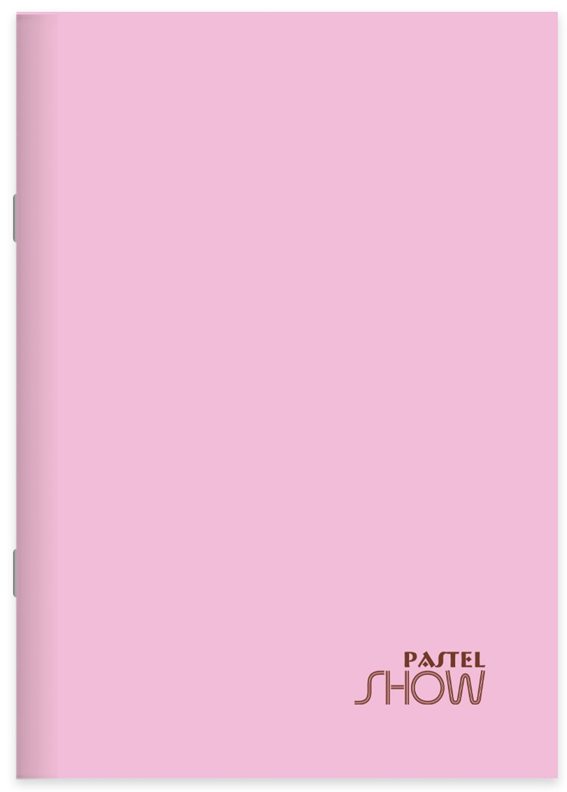 KESKİN DEFTER PASTEL SHOW A4 PP KAPAK DİKİŞLİ 80 YP. ÇİZGİLİ 324621-99 