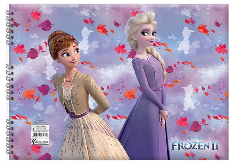 KESKİN RESİM DEFTERİ FROZEN II 17X25 15YP. 300115-92- 