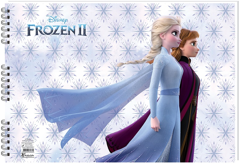 KESKİN RESİM DEFTERİ FROZEN II 25X35 15Y.300215-92- 