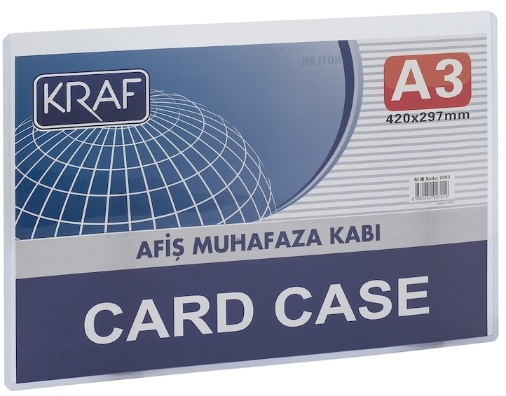 KRAF AFİŞ MUHAFAZA KABI A3 2003- 