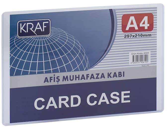 KRAF AFİŞ MUHAFAZA KABI A4 2004- 