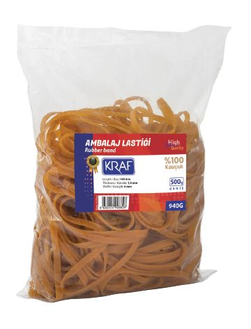 KRAF AMBALAJ LASTİĞİ %100 KAUÇUK 500g GENİŞ 940G- 