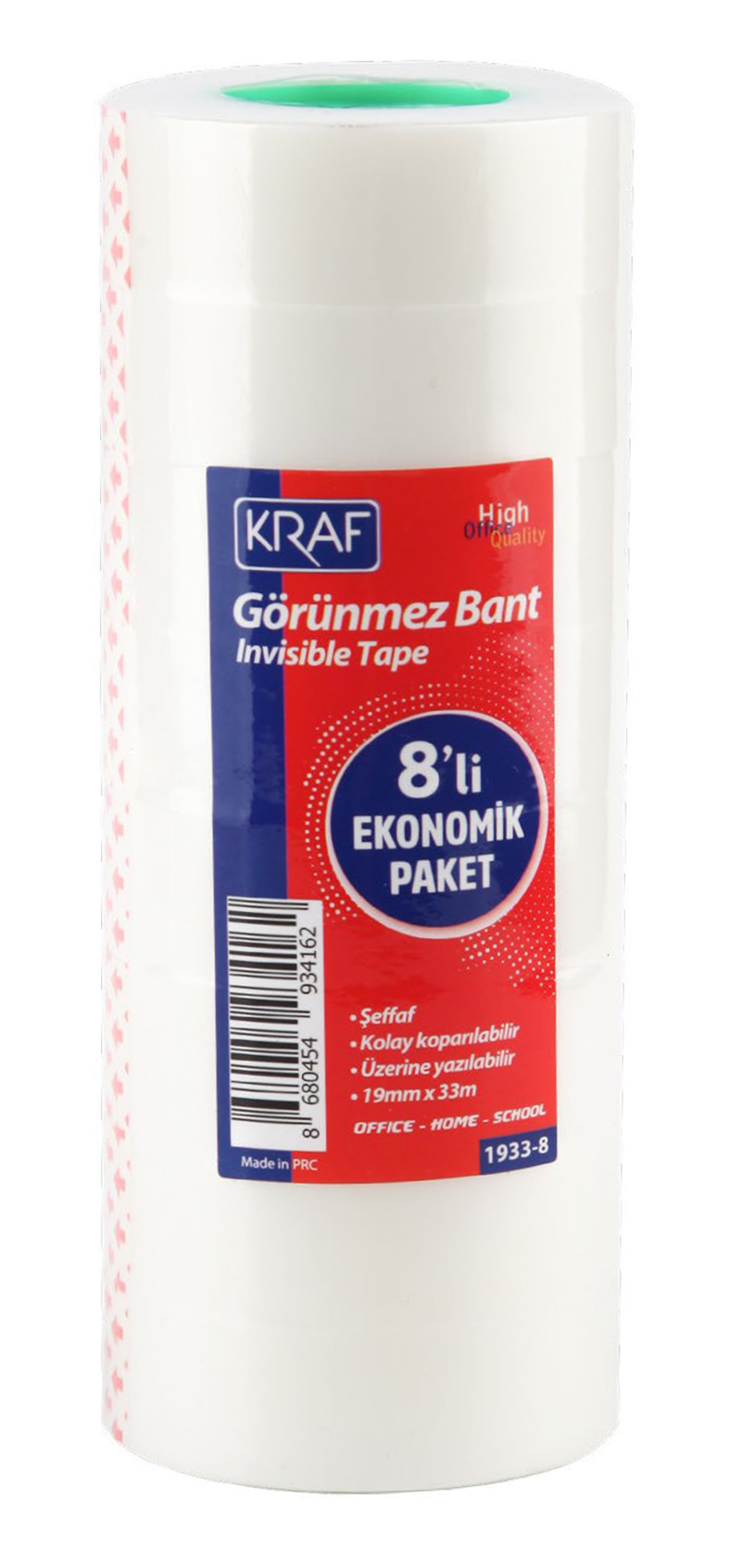 KRAF GÖRÜNMEZ BANT 19MMX33M 8 Lİ 1933-8- 