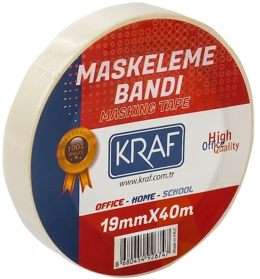 KRAF MASKELEME BANDI 19MMX40M 4019G- 