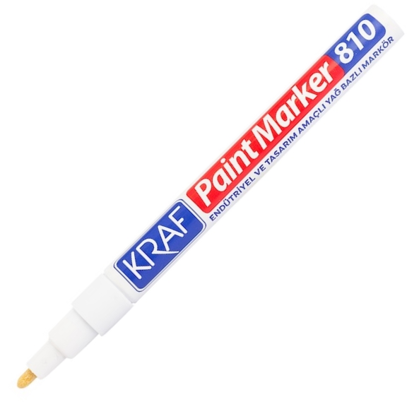 KRAF PAINT MARKÖR 810 BEYAZ - 