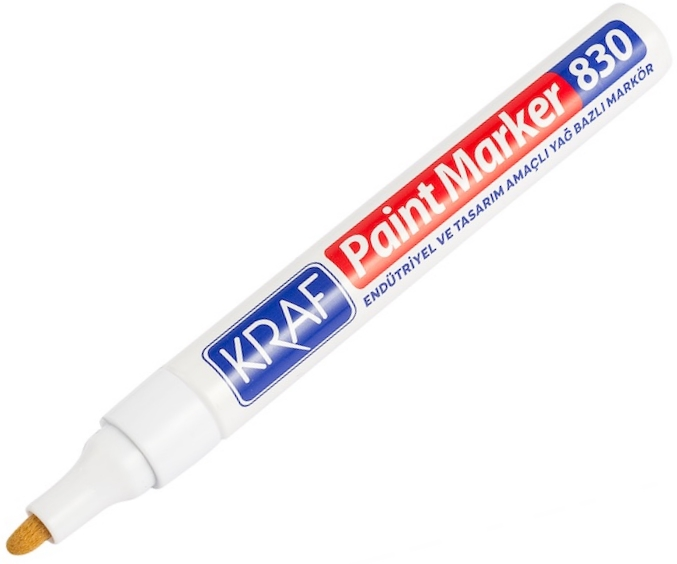 KRAF PAINT MARKÖR 830 BEYAZ- 