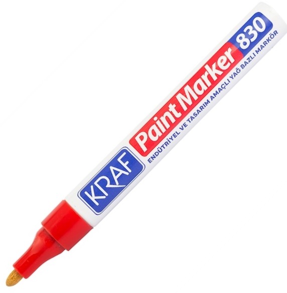 KRAF PAINT MARKÖR 830 KIRMIZI- 