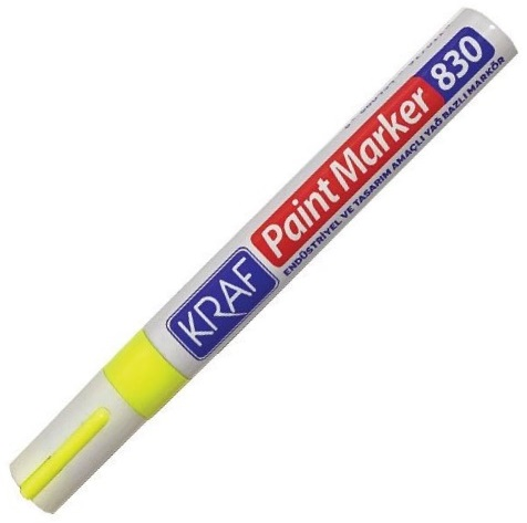 KRAF PAINT MARKÖR 830 SARI- 