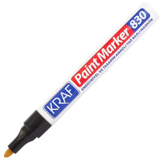 KRAF PAINT MARKÖR 830 SİYAH- 