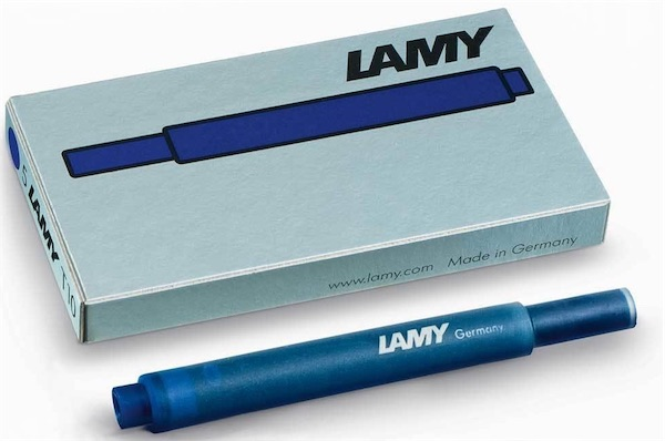 LAMY DOLMA KALEM KARTUŞU MAVİ-SİYAH 5Lİ T10MS- 