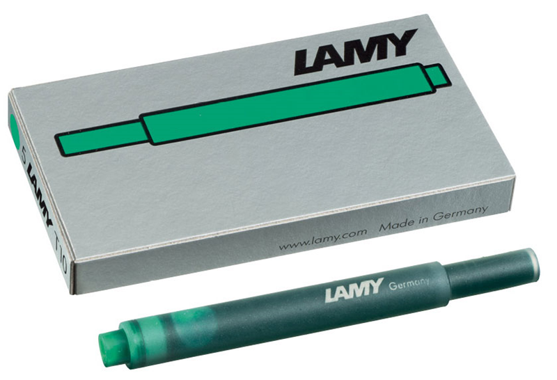 LAMY DOLMA KALEM KARTUŞU YEŞİL 5Lİ T10Y- 