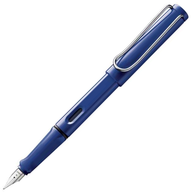 LAMY DOLMA KALEM SAFARİ PARLAK MAVİ 14-M- 