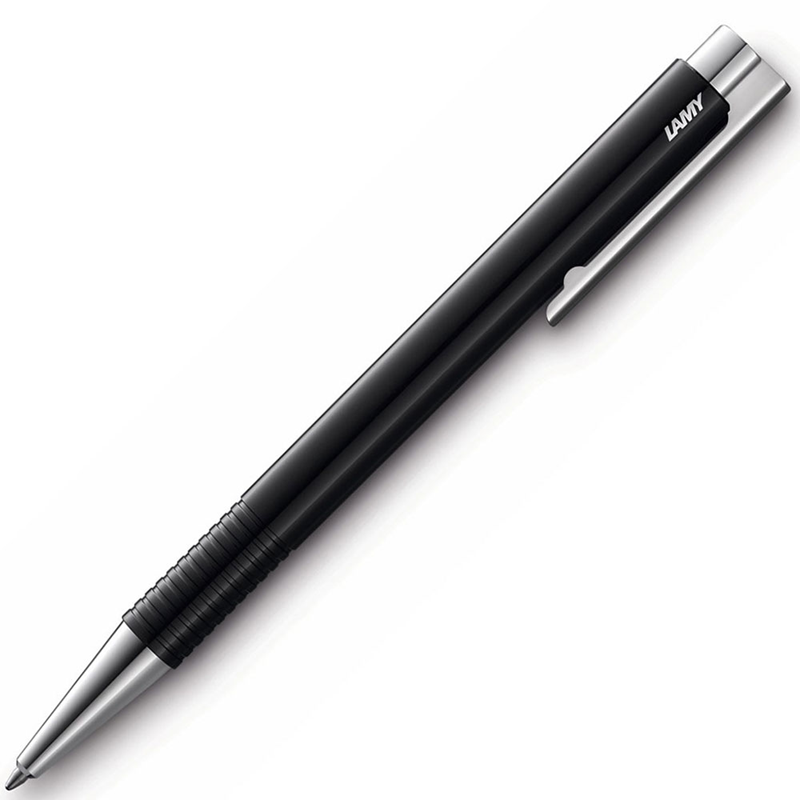 LAMY TÜKENMEZ KALEM LOGO ÇELİK KLİPS PARLAK SİYAH 204MT-S- 