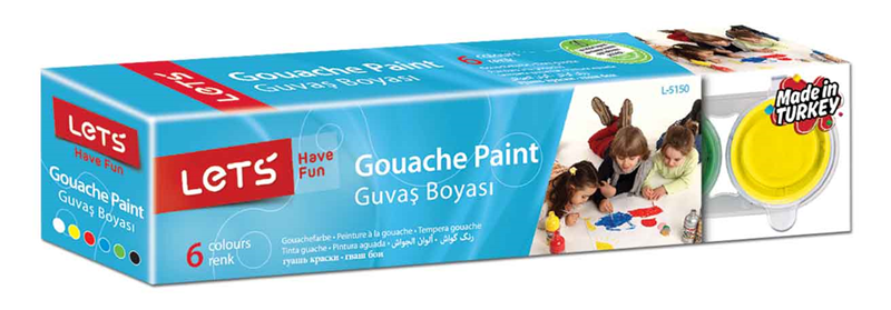 LETS GUAJ BOYA 25ML 6 RENK L5150- 