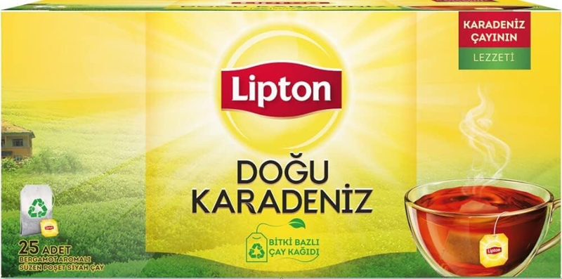 LİPTON BARDAK POŞET ÇAY 25 Lİ DOĞU KARADENİZ 2GR 69700881- 