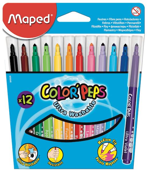 MAPED KEÇELİ KALEM COLOR PEP'S 12 Lİ 845020- 