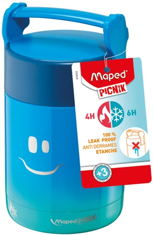 MAPED TERMOS PICNIK ÇELİK 350 ML MAVİ 876003- 