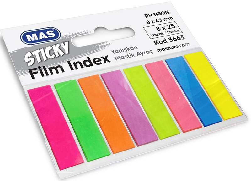 MAS INDEX FILM (PP) 8 RENK 25 SAYFA 3663- 