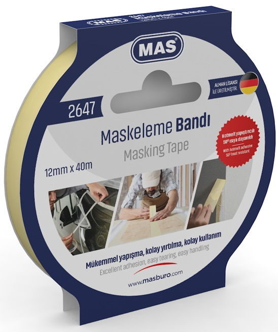 MAS MASKELEME BANDI 12MM X 40M 2647- 