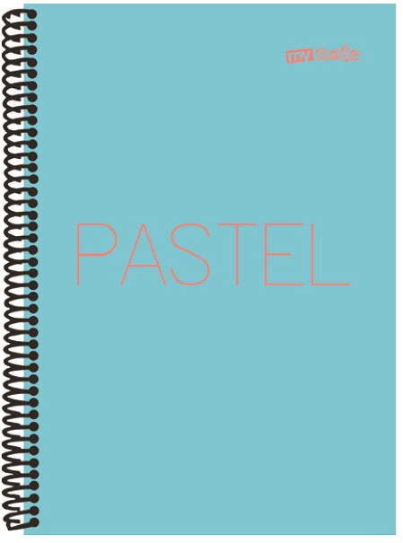 MYNOTE PASTEL DEFTER PP KAPAK SPİRALLİ A4 120 YP ÇİZGİLİ MYN36120-Ç 30001315- 