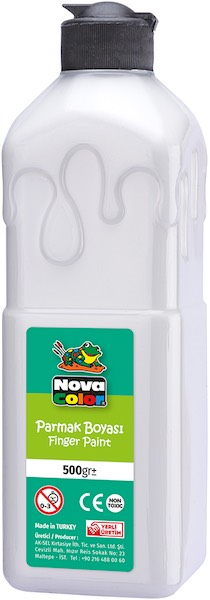 NOVA COLOR PARMAK BOYASI 500 GR BEYAZ NC-374- 