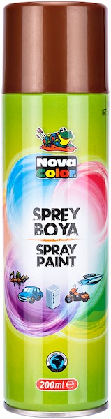 NOVA COLOR SPREY BOYA 200 ML BAKIR NC-813- 