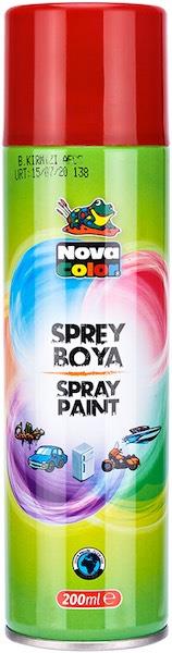 NOVA COLOR SPREY BOYA 200 ML KIRMIZI NC-801- 