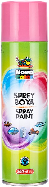 NOVA COLOR SPREY BOYA 200 ML PEMBE NC-809- 