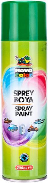 NOVA COLOR SPREY BOYA 200 ML YEŞİL NC-803- 