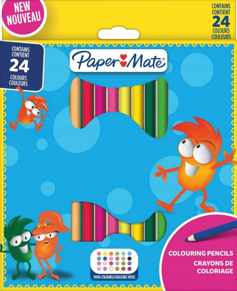 PAPERMATE KURUBOYA KALEM 24 LÜ 2166489- 