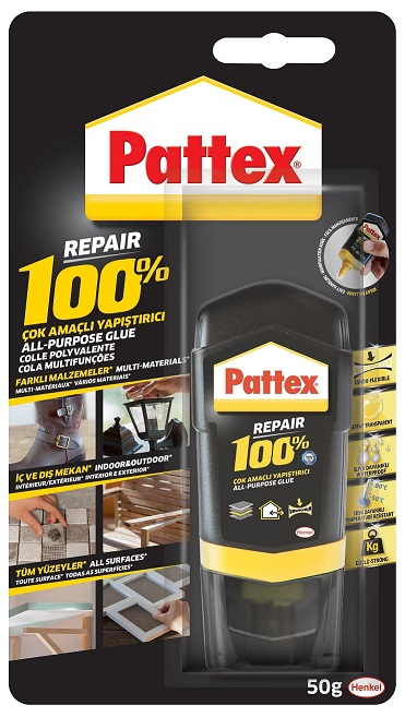 PATTEX YAPIŞTIRICI ÇOK AMAÇLI REPAİR %100 50GR 2393842- 