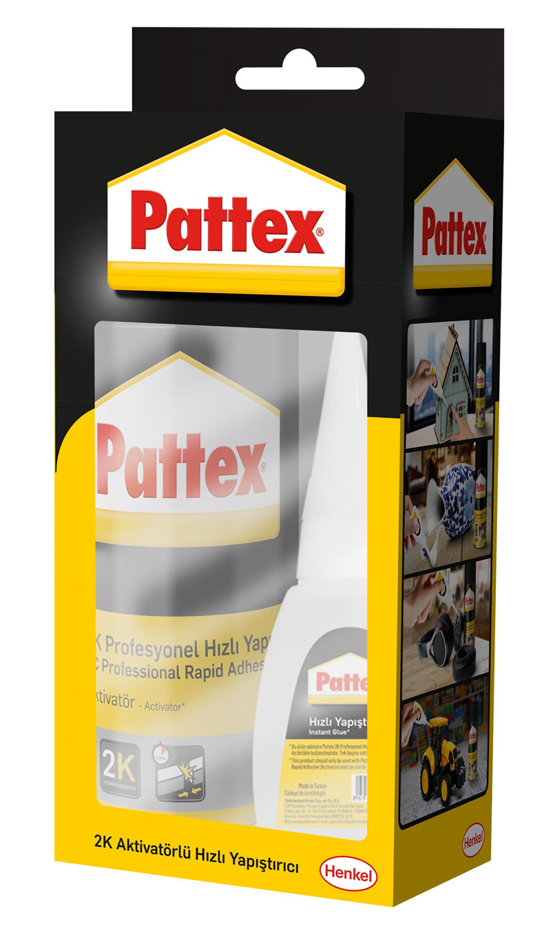 PATTEX YAPIŞTIRICI HIZLI 2K 100 ML+ 25 ML 2645988- 