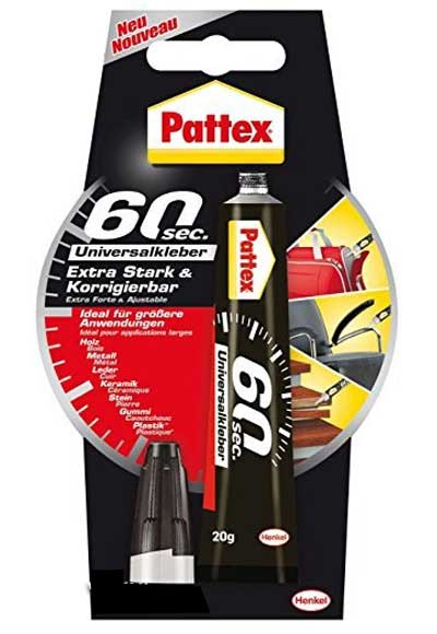 PATTEX YAPIŞTIRICI UNIVERSAL 60sn 20GR 1994326- 