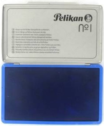 PELİKAN ISTAMPA NO:1 9x16 METAL MAVİ 331124- 